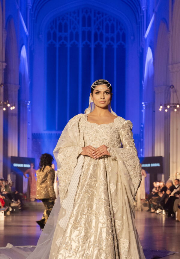 Off White Bridal Maxi Ensemble