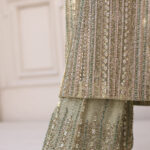 Pistachio Green Organza - image 5
