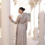 Ash Gray Front Open Gown - image 5