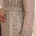 Ash Gray Front Open Gown - image 6