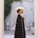 Black Front Open Gown - image 6