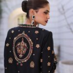 Black Front Open Gown - image 5