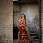 Red Velvet Bridal Lehenga - image 3