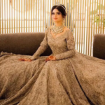 Ash Grey Shimmery Kattan Tissue Organza Bridal Maxi - image 3