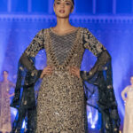 Emerald Green Zardozi Heavy Formal - image 2